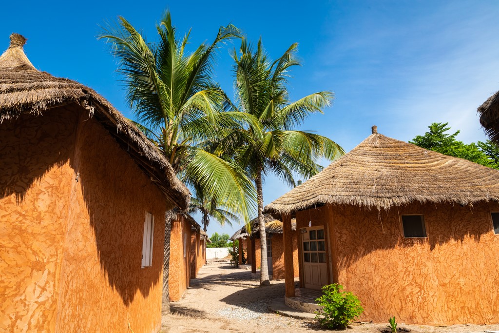 village sénégalais typique