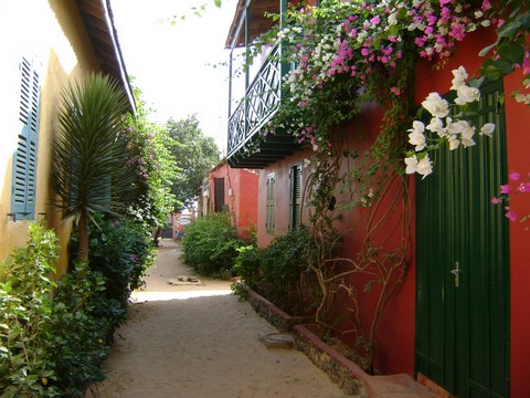 ile de Gorée ; Maisons de Dakar.